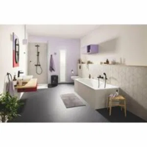 Смеситель для раковины GROHE Start с донным клапаном, M-Size, матовый черный (235752432) Смеситель для раковины GROHE Start с донным клапаном, M-Size, матовый черный (235752432)