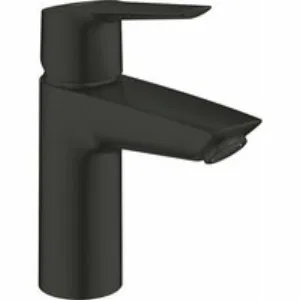 Смеситель для раковины GROHE Start с донным клапаном, S-Size, матовый черный (235512432) Смеситель для раковины GROHE Start с донным клапаном, S-Size, матовый черный (235512432)