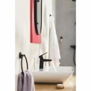 Смеситель для раковины GROHE Start с донным клапаном, S-Size, матовый черный (235512432) Смеситель для раковины GROHE Start с донным клапаном, S-Size, матовый черный (235512432)