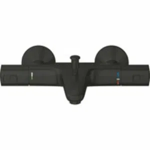Термостат для ванны GROHE Precision Start внешнего монтажа, матовый черный (345982430) Термостат для ванны GROHE Precision Start внешнего монтажа, матовый черный (345982430)