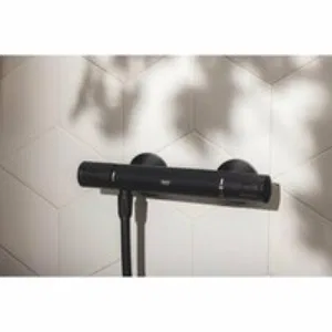 Термостат для душа GROHE Precision Start внешнего монтажа, матовый черный (345942430) Термостат для душа GROHE Precision Start внешнего монтажа, матовый черный (345942430)