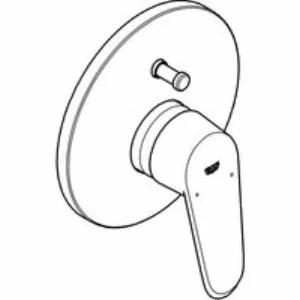Внешняя часть смесителя для ванны GROHE Eurodisc Cosmopolitan, белая луна (19548LS2) Внешняя часть смесителя для ванны GROHE Eurodisc Cosmopolitan, белая луна (19548LS2)