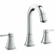 Смеситель для раковины GROHE Grandera двухвентильный на 3 отверстия, с донным клапаном, L-Size, хром (20619000)