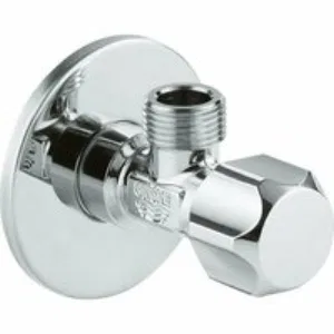 Вентиль угловой 1/2 дюйма GROHE, хром (2202500M) Вентиль угловой 1/2 дюйма GROHE, хром (2202500M)