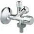 Вентиль угловой комбинированный GROHE 3/8 дюйма, хром (22033000) Вентиль угловой комбинированный GROHE 3/8 дюйма, хром (22033000)