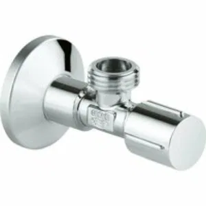 Вентиль угловой 1/2 дюйма GROHE, хром (22043000) Вентиль угловой 1/2 дюйма GROHE, хром (22043000)