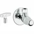 Вентиль угловой 1/2 дюйма GROHE Atlanta, хром (22917000) Вентиль угловой 1/2 дюйма GROHE Atlanta, хром (22917000)