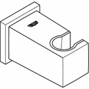 Подключение для душевого шланга с держателем ручного душа GROHE Euphoria Cube, хром, (26370000) Подключение для душевого шланга с держателем ручного душа GROHE Euphoria Cube, хром, (26370000)