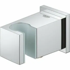 Подключение для душевого шланга с держателем ручного душа GROHE Euphoria Cube, хром, (26370000) Подключение для душевого шланга с держателем ручного душа GROHE Euphoria Cube, хром, (26370000)