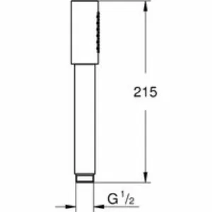 Ручной душ GROHE Sena Stick, 1 режим, хром (28341000) Ручной душ GROHE Sena Stick, 1 режим, хром (28341000)