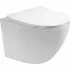 Унитаз Aquatek ЕВРОПА подвесной с сиденьем с микролифтом, белый AQ1900T-00 Унитаз Aquatek ЕВРОПА подвесной с сиденьем с микролифтом, белый AQ1900T-00