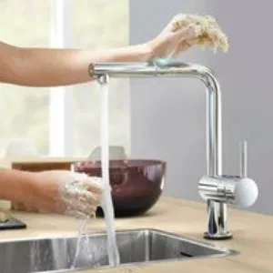 Смеситель для кухни GROHE Minta Touch сенсорный с вытяжным изливом, хром (31360001) Смеситель для кухни GROHE Minta Touch сенсорный с вытяжным изливом, хром (31360001)