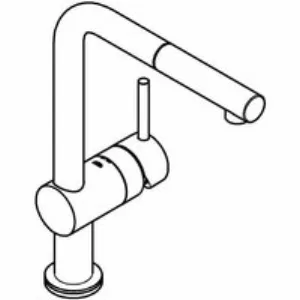 Смеситель для кухни GROHE Minta Touch сенсорный с вытяжным изливом, суперсталь (31360DC1) Смеситель для кухни GROHE Minta Touch сенсорный с вытяжным изливом, суперсталь (31360DC1)