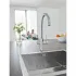 Смеситель для кухонной мойки GROHE Blue Home с системой фильтрации, охлаждения и газирования воды, хром (31455000) Смеситель для кухонной мойки GROHE Blue Home с системой фильтрации, охлаждения и газирования воды, хром (31455000)