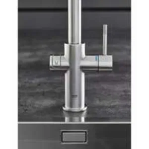 Смеситель для кухонной мойки GROHE Blue Home с системой фильтрации, охлаждения и газирования воды, суперсталь (31455DC0) Смеситель для кухонной мойки GROHE Blue Home с системой фильтрации, охлаждения и газирования воды, суперсталь (31455DC0)