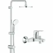 Душевая система GROHE Tempesta System 200 со смесителем для ванны, хром (NB0073/S)