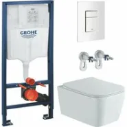 Комплект инсталляции GROHE 38772SH0 с унитазом Aquatek ЛИБРА New и сиденьем с микролифтом (NW0157/S)