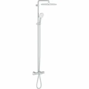 Душевая система GROHE Tempesta System 250 Cube с термостатом для ванны, хром (26691001) Душевая система GROHE Tempesta System 250 Cube с термостатом для ванны, хром (26691001)