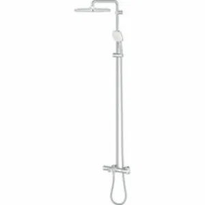 Душевая система GROHE Tempesta System 250 Cube с термостатом для ванны, хром (26691001) Душевая система GROHE Tempesta System 250 Cube с термостатом для ванны, хром (26691001)