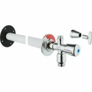 Наружный вентиль GROHE Eggeman Eurotec, хром (41206000) Наружный вентиль GROHE Eggeman Eurotec, хром (41206000)