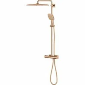 Душевая система GROHE Rainshower SmartActive 310 Cube с термостатом для душа, теплый закат глянец (26837DA0) Душевая система GROHE Rainshower SmartActive 310 Cube с термостатом для душа, теплый закат глянец (26837DA0)
