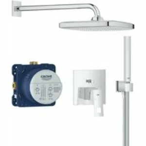 Душевая система GROHE Eurocube со смесителем для душа, хром (25289000) Душевая система GROHE Eurocube со смесителем для душа, хром (25289000)