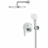 Душевая система GROHE BauEdge со смесителем для душа, хром (25290000) Душевая система GROHE BauEdge со смесителем для душа, хром (25290000)