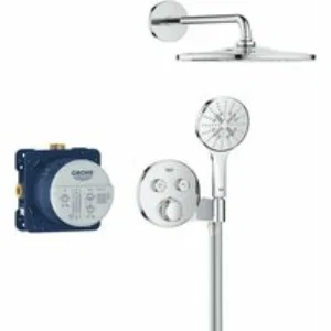 Душевая система GROHE Grohtherm SmartControl с термостатом для душа, хром (34866000) Душевая система GROHE Grohtherm SmartControl с термостатом для душа, хром (34866000)