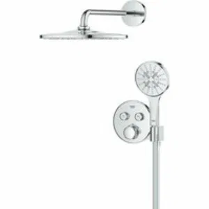 Душевая система GROHE Grohtherm SmartControl с термостатом для душа, хром (34866000) Душевая система GROHE Grohtherm SmartControl с термостатом для душа, хром (34866000)