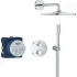 Душевая система GROHE Grontherm с термостатом для душа, хром (34869000) Душевая система GROHE Grontherm с термостатом для душа, хром (34869000)