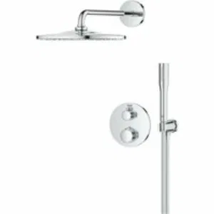 Душевая система GROHE Grontherm с термостатом для душа, хром (34869000) Душевая система GROHE Grontherm с термостатом для душа, хром (34869000)
