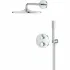 Душевая система GROHE Grontherm с термостатом для душа, хром (34869000) Душевая система GROHE Grontherm с термостатом для душа, хром (34869000)