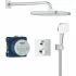 Душевая система GROHE Grontherm с термостатом для душа, хром (34871000) Душевая система GROHE Grontherm с термостатом для душа, хром (34871000)