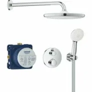 Душевая система GROHE Grontherm с термостатом для душа, хром (34872000)