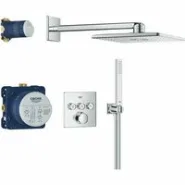 Душевая система GROHE SmartControl с термостатом для душа, хром (34873000)