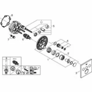 Душевая система GROHE SmartControl с термостатом для душа, хром (34873000) Душевая система GROHE SmartControl с термостатом для душа, хром (34873000)