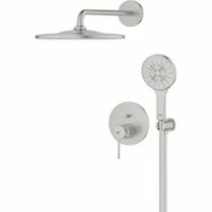 Душевая система GROHE Essence со смесителем для душа, суперсталь (25287DC0) Душевая система GROHE Essence со смесителем для душа, суперсталь (25287DC0)