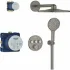 Душевая система GROHE Grohtherm SmartControl с термостатом для душа, темный графит матовый (34863AL0) Душевая система GROHE Grohtherm SmartControl с термостатом для душа, темный графит матовый (34863AL0)