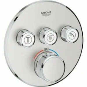 Душевая система GROHE Grohtherm SmartControl с термостатом для душа, суперсталь (34863DC0) Душевая система GROHE Grohtherm SmartControl с термостатом для душа, суперсталь (34863DC0)