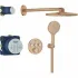 Душевая система GROHE Grohtherm SmartControl с термостатом для душа, теплый закат матовый (34863DL0) Душевая система GROHE Grohtherm SmartControl с термостатом для душа, теплый закат матовый (34863DL0)
