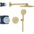 Душевая система GROHE Grohtherm SmartControl с термостатом для душа, холодный рассвет матовый (34863GN0) Душевая система GROHE Grohtherm SmartControl с термостатом для душа, холодный рассвет матовый (34863GN0)