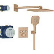 Душевая система GROHE Grohtherm SmartControl с термостатом для душа, теплый закат матовый (34864DL0)