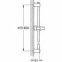Душевая штанга GROHE Tempesta, 600 мм, хром (27523001) Душевая штанга GROHE Tempesta, 600 мм, хром (27523001)