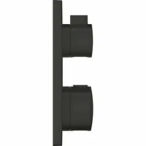 Внешняя часть термостата для душа GROHE Grohtherm на 2 потребителя, матовый черный (1022092430) Внешняя часть термостата для душа GROHE Grohtherm на 2 потребителя, матовый черный (1022092430)
