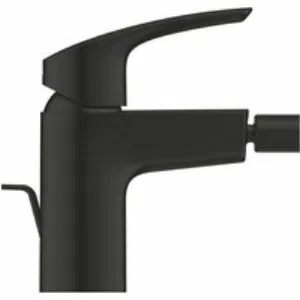Смеситель для биде GROHE Eurosmart с донным клапаном, S-size, черный матовый (329292433) Смеситель для биде GROHE Eurosmart с донным клапаном, S-size, черный матовый (329292433)
