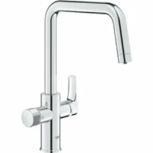 Смеситель для кухонной мойки GROHE Blue Pure Start с функцией фильтрации, без фильтра в комплекте, хром (30595000) Смеситель для кухонной мойки GROHE Blue Pure Start с функцией фильтрации, без фильтра в комплекте, хром (30595000)