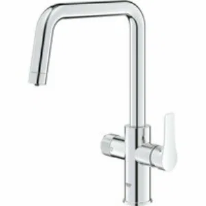 Смеситель для кухонной мойки GROHE Blue Pure Start с функцией фильтрации, без фильтра в комплекте, хром (30595000) Смеситель для кухонной мойки GROHE Blue Pure Start с функцией фильтрации, без фильтра в комплекте, хром (30595000)