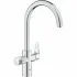 Смеситель для кухонной мойки GROHE Blue Pure StartCurve с функцией фильтрации, без фильтра в комплекте, хром (30592000) Смеситель для кухонной мойки GROHE Blue Pure StartCurve с функцией фильтрации, без фильтра в комплекте, хром (30592000)