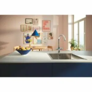 Смеситель для кухонной мойки GROHE Blue Pure StartCurve с функцией фильтрации, без фильтра в комплекте, хром (30592000) Смеситель для кухонной мойки GROHE Blue Pure StartCurve с функцией фильтрации, без фильтра в комплекте, хром (30592000)