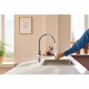 Смеситель для кухонной мойки GROHE Blue Pure StartCurve с функцией фильтрации, без фильтра в комплекте, хром (30592000) Смеситель для кухонной мойки GROHE Blue Pure StartCurve с функцией фильтрации, без фильтра в комплекте, хром (30592000)